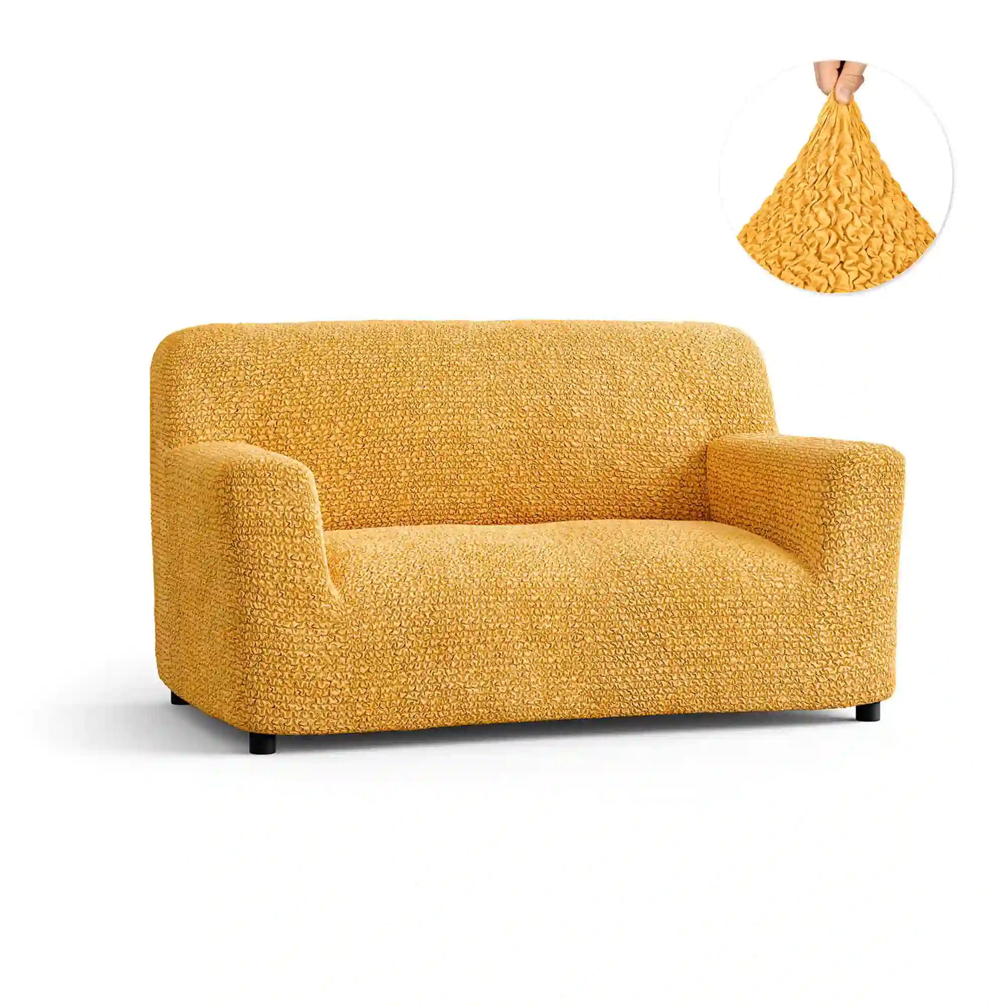 2 Seater Sofa Cover - Mango, Microfibra